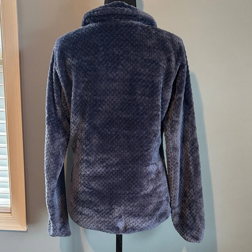 Columbia Women's Navy Plush Half-Zip Fleece Jacket